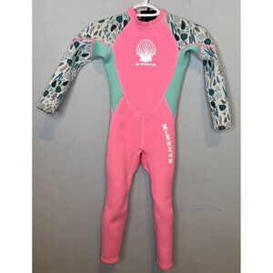 Wet Suit X-MANTA Dive and Sail Youth Girls Full Body Dive & Sail Large Hot Pink